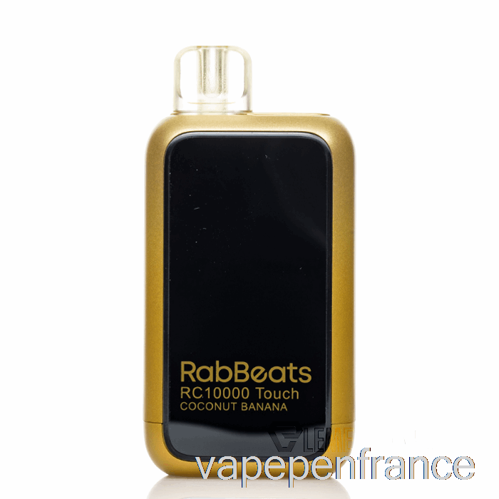 Rabbeats Rc10000 Touch Stylo Vape Jetable Banane Noix De Coco